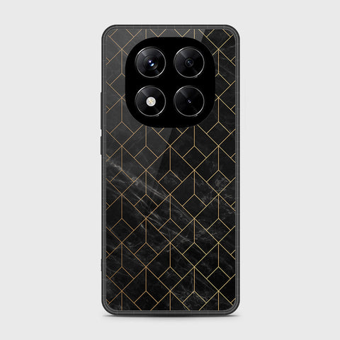 Xiaomi Redmi Note 14 Pro 4G - Black Marble Series - HQ Premium Shine Durable Shatterproof Case
