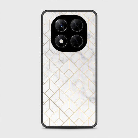 Xiaomi Redmi Note 14 Pro 5G - White Marble Series 2 - HQ Premium Shine Durable Shatterproof Case