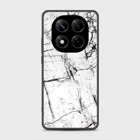 Xiaomi Redmi Note 14 Pro 5G - White Marble Series 2 - HQ Premium Shine Durable Shatterproof Case