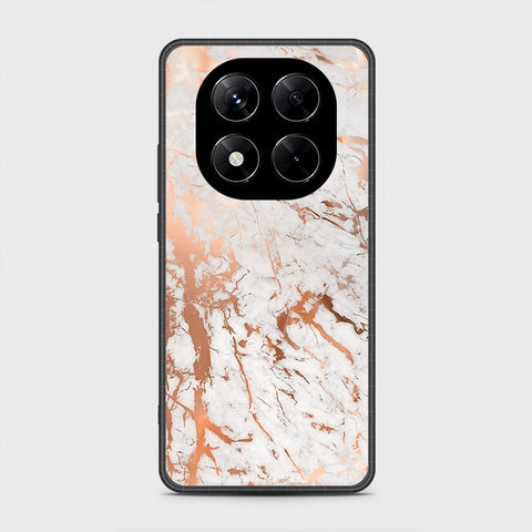 Xiaomi Redmi Note 14 Pro 5G - White Marble Series 2 - HQ Premium Shine Durable Shatterproof Case