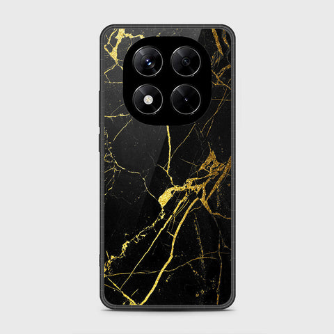 Xiaomi Redmi Note 14 Pro 5G - Black Marble Series - HQ Premium Shine Durable Shatterproof Case