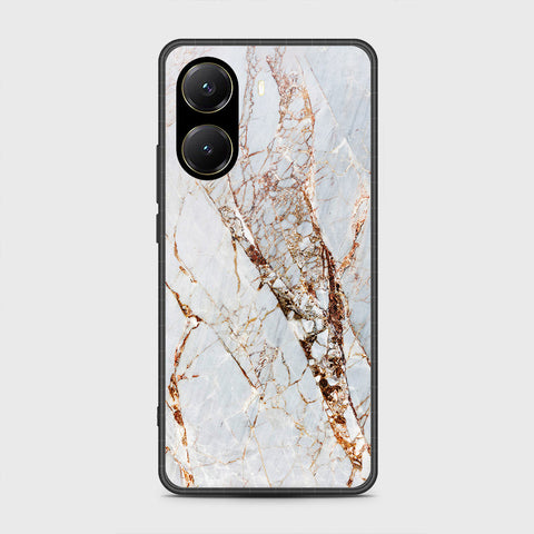 Xiaomi Poco X7 Pro - White Marble Series - HQ Premium Shine Durable Shatterproof Case