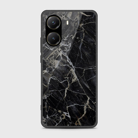Xiaomi Poco X7 Pro - Black Marble Series - HQ Premium Shine Durable Shatterproof Case