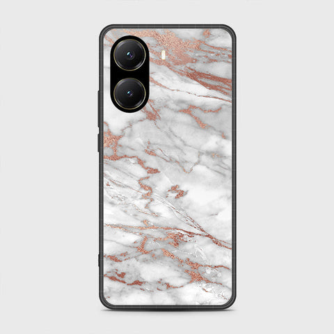 Xiaomi Poco X7 Pro - White Marble Series 2 - HQ Premium Shine Durable Shatterproof Case