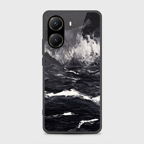 Xiaomi Poco X7 Pro - Black Marble Series - HQ Premium Shine Durable Shatterproof Case