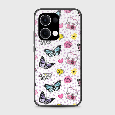 Oppo Reno 13 - Vanilla Dream Series - HQ Premium Shine Durable Shatterproof Case