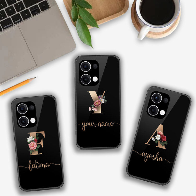 Oppo Reno 13 - Personalized Alphabet Series - HQ Premium Shine Durable Shatterproof Case