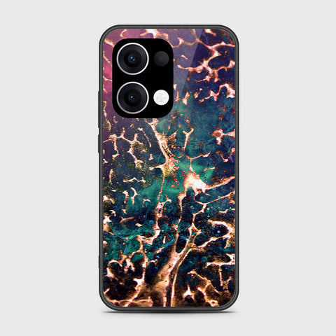 Oppo Reno 13 - Colorful Marble Series - HQ Premium Shine Durable Shatterproof Case