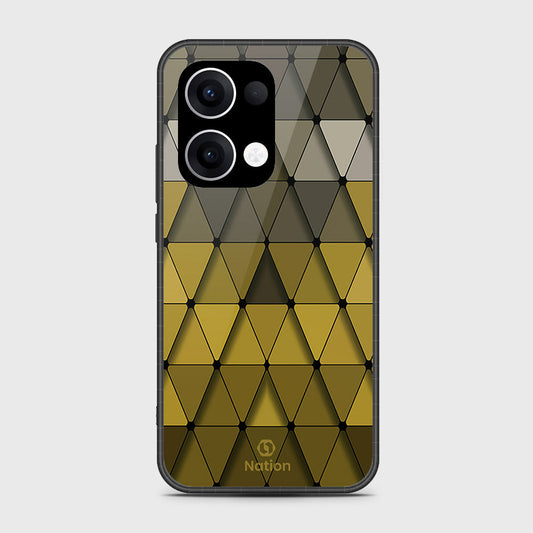 Oppo Reno 13 - Onation Pyramid Series - HQ Premium Shine Durable Shatterproof Case