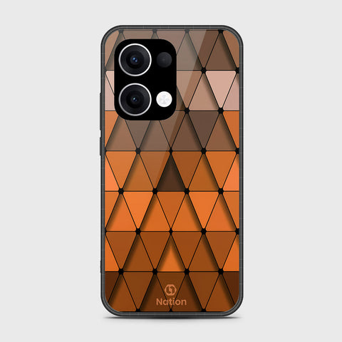 Oppo Reno 13 - Onation Pyramid Series - HQ Premium Shine Durable Shatterproof Case