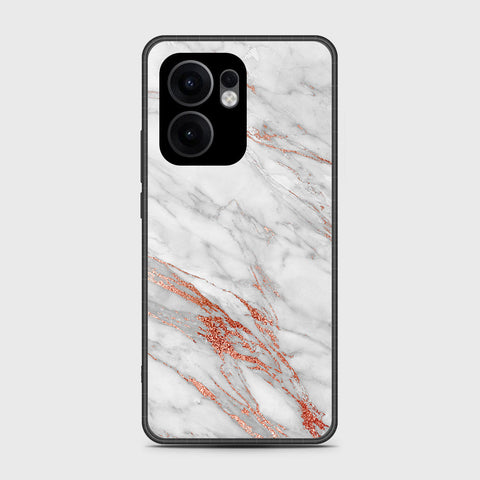 Oppo Reno 13F 5G - White Marble Series - HQ Premium Shine Durable Shatterproof Case