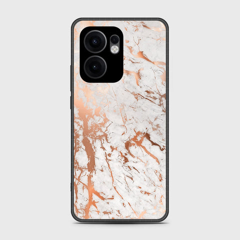 Oppo Reno 13F 5G - White Marble Series 2 - HQ Premium Shine Durable Shatterproof Case