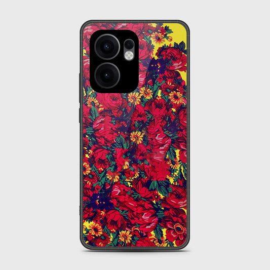 Oppo Reno 13F 5G - Floral Series - HQ Premium Shine Durable Shatterproof Case