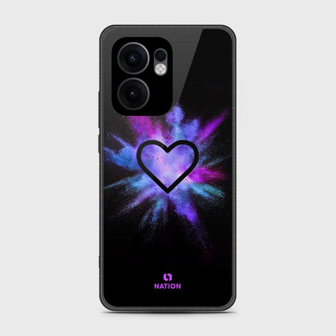 Oppo Reno 13F 5G - Onation Heart Series - HQ Premium Shine Durable Shatterproof Case
