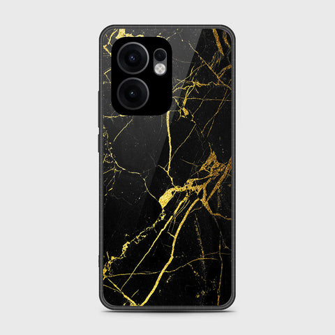 Oppo Reno 13F 5G - Black Marble Series - HQ Premium Shine Durable Shatterproof Case