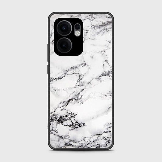 Oppo Reno 13F 5G - White Marble Series - HQ Premium Shine Durable Shatterproof Case