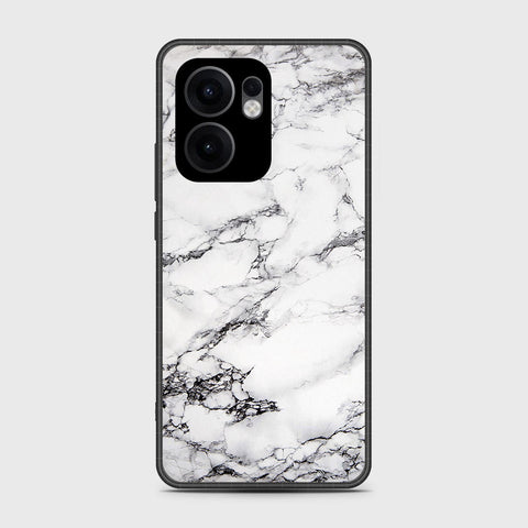 Oppo Reno 13F 5G - White Marble Series - HQ Premium Shine Durable Shatterproof Case