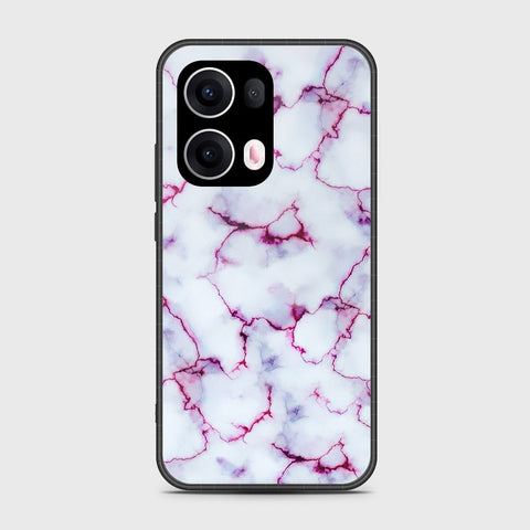 Oppo Reno 13 Pro - White Marble Series - HQ Premium Shine Durable Shatterproof Case