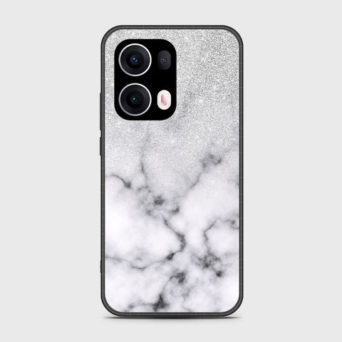 Oppo Reno 13 Pro - White Marble Series - HQ Premium Shine Durable Shatterproof Case