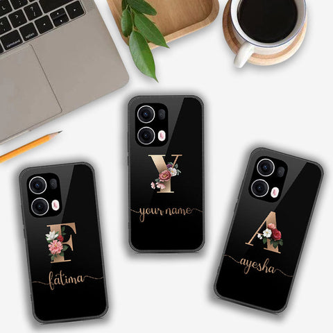 Oppo Reno 13 Pro - Personalized Alphabet Series - HQ Premium Shine Durable Shatterproof Case