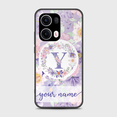 Oppo Reno 13 Pro - Personalized Alphabet Series - HQ Premium Shine Durable Shatterproof Case