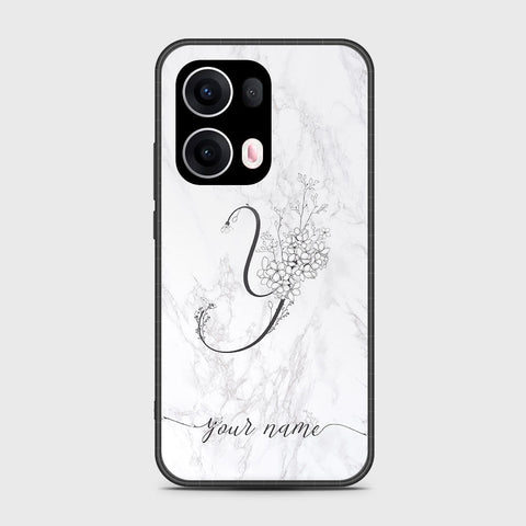 Oppo Reno 13 Pro - Personalized Alphabet Series - HQ Premium Shine Durable Shatterproof Case