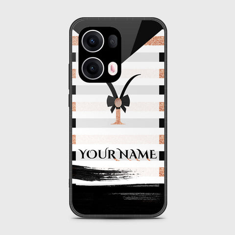 Oppo Reno 13 Pro - Personalized Alphabet Series - HQ Premium Shine Durable Shatterproof Case