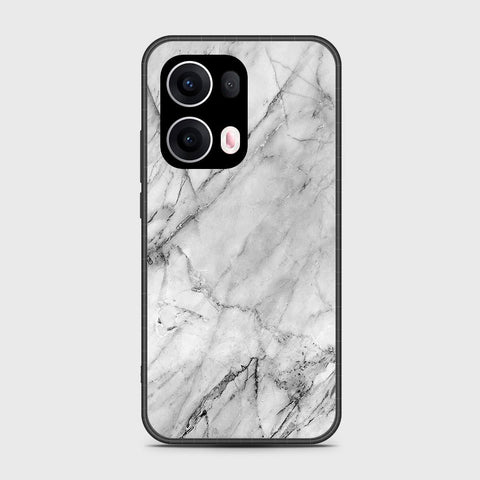 Oppo Reno 13 Pro - White Marble Series - HQ Premium Shine Durable Shatterproof Case