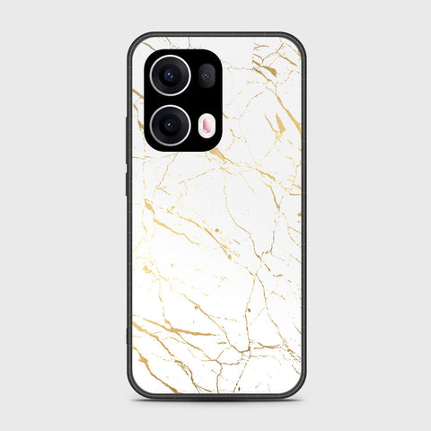 Oppo Reno 13 Pro - White Marble Series 2 - HQ Premium Shine Durable Shatterproof Case