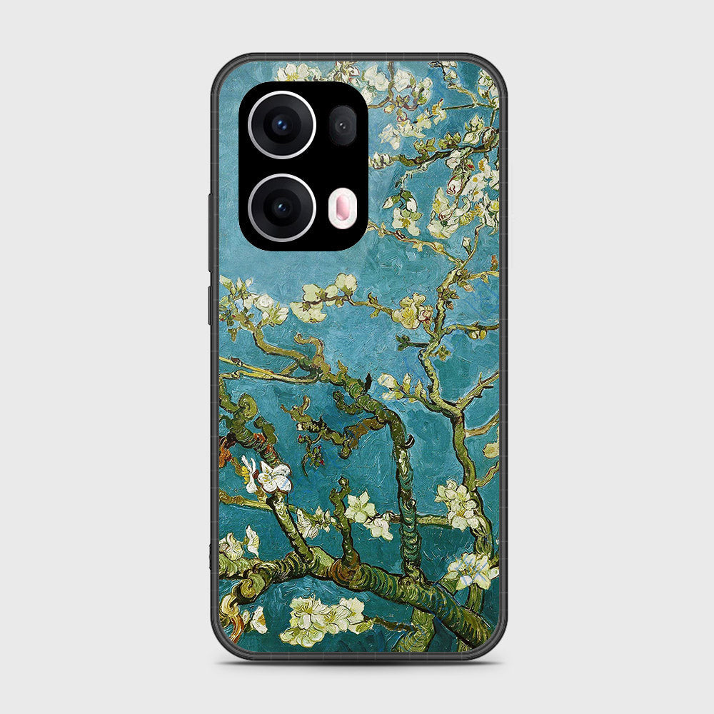 Oppo Reno 13 Pro - Floral Series 2 - HQ Premium Shine Durable Shatterproof Case