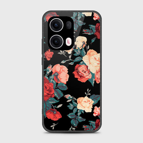 Oppo Reno 13 Pro - Floral Series 2 - HQ Premium Shine Durable Shatterproof Case