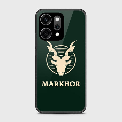 Oppo Reno 14 - Markhor Series - HQ Ultra Shine Premium Infinity Glass Soft Silicon Borders Case