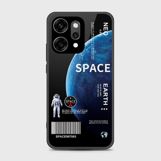 Oppo Reno 14 - Limitless Series - HQ Ultra Shine Premium Infinity Glass Soft Silicon Borders Case