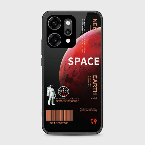 Oppo Reno 14 - Limitless Series - HQ Ultra Shine Premium Infinity Glass Soft Silicon Borders Case