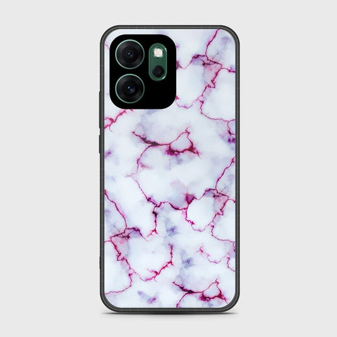 Oppo Reno 14F - White Marble Series - HQ Ultra Shine Premium Infinity Glass Soft Silicon Borders Case
