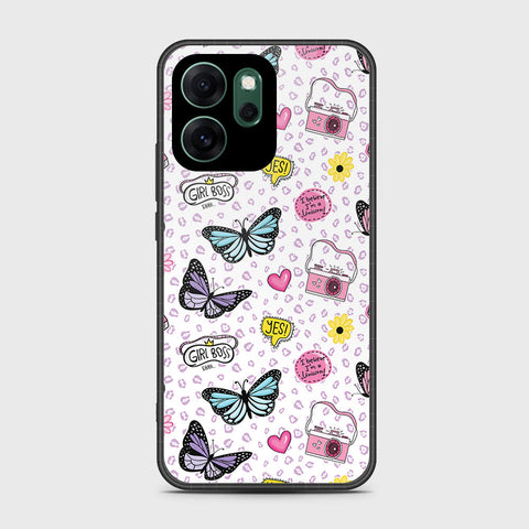 Oppo Reno 14F - Vanilla Dream Series - HQ Ultra Shine Premium Infinity Glass Soft Silicon Borders Case