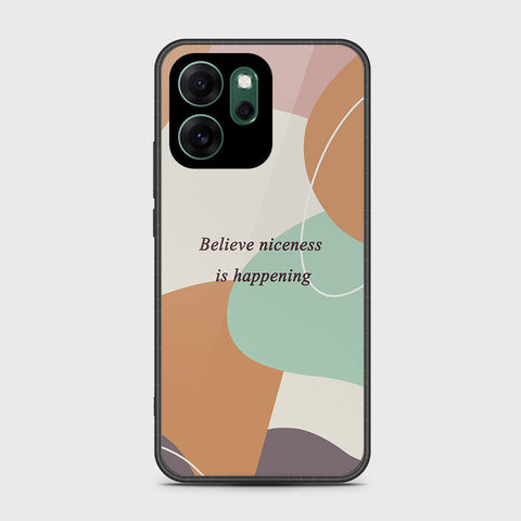 Oppo Reno 14F - Happy Series - HQ Ultra Shine Premium Infinity Glass Soft Silicon Borders Case