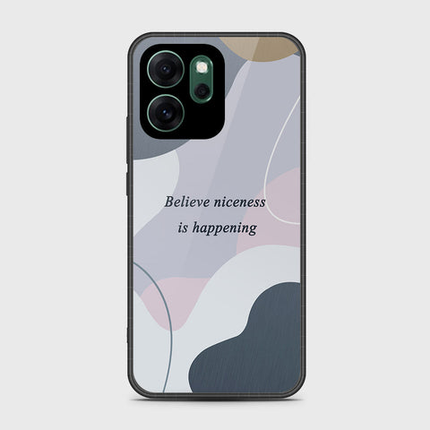 Oppo Reno 14F - Happy Series - HQ Ultra Shine Premium Infinity Glass Soft Silicon Borders Case