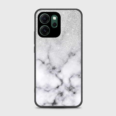 Oppo Reno 14F - White Marble Series - HQ Ultra Shine Premium Infinity Glass Soft Silicon Borders Case