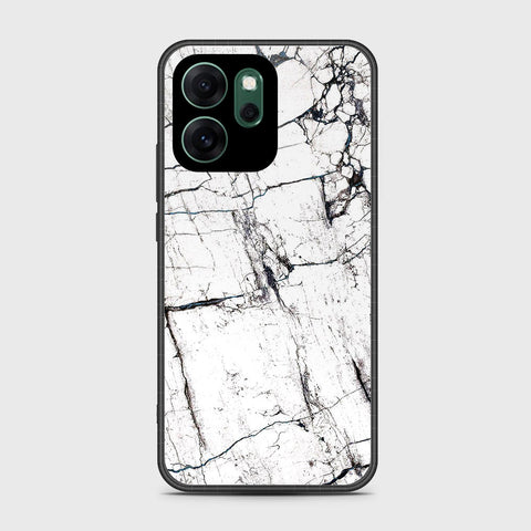 Oppo Reno 14F - White Marble Series 2 - HQ Ultra Shine Premium Infinity Glass Soft Silicon Borders Case