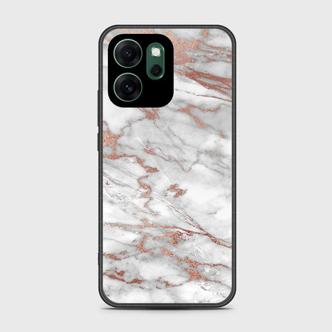 Oppo Reno 14F - White Marble Series 2 - HQ Ultra Shine Premium Infinity Glass Soft Silicon Borders Case