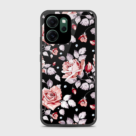 Oppo Reno 14F - Floral Series - HQ Ultra Shine Premium Infinity Glass Soft Silicon Borders Case