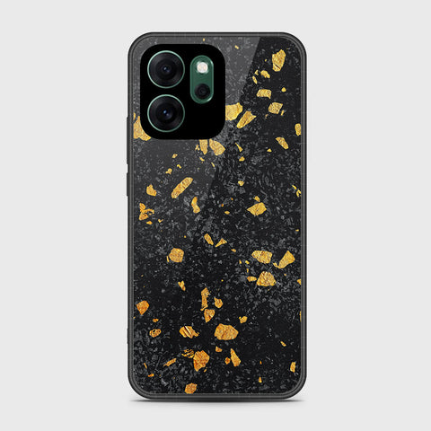 Oppo Reno 14F - Black Marble Series - HQ Ultra Shine Premium Infinity Glass Soft Silicon Borders Case