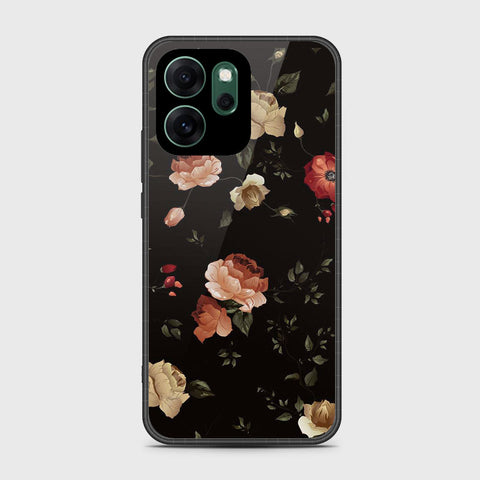 Oppo Reno 14F - Floral Series 2 - HQ Ultra Shine Premium Infinity Glass Soft Silicon Borders Case