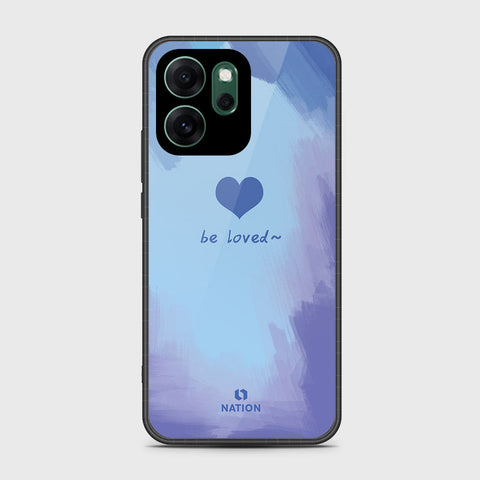 Oppo Reno 14F - Onation Heart Series - HQ Ultra Shine Premium Infinity Glass Soft Silicon Borders Case