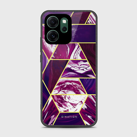 Oppo Reno 14F - O'Nation Shades of Marble Series - HQ Ultra Shine Premium Infinity Glass Soft Silicon Borders Case
