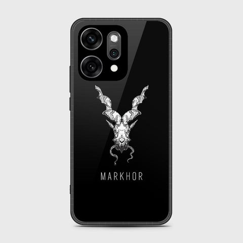 Oppo Reno 14 Pro - Markhor Series - HQ Ultra Shine Premium Infinity Glass Soft Silicon Borders Case
