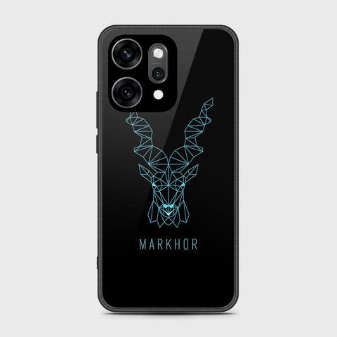 Oppo Reno 14 Pro - Markhor Series - HQ Ultra Shine Premium Infinity Glass Soft Silicon Borders Case
