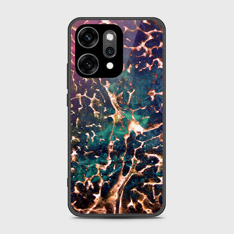 Oppo Reno 14 Pro - Colorful Marble Series - HQ Ultra Shine Premium Infinity Glass Soft Silicon Borders Case