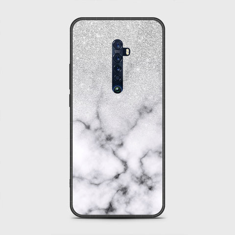 Oppo Reno 2 - White Marble Series - HQ Premium Shine Durable Shatterproof Case